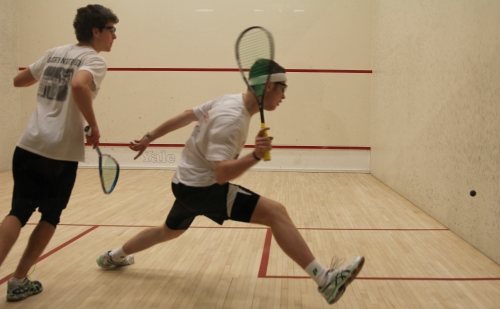 Yannis Senkel (Rechts) und Connor Henderson